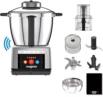 Magimix Cook Expert Connect Chrome All-in-One Kitchen Machine
