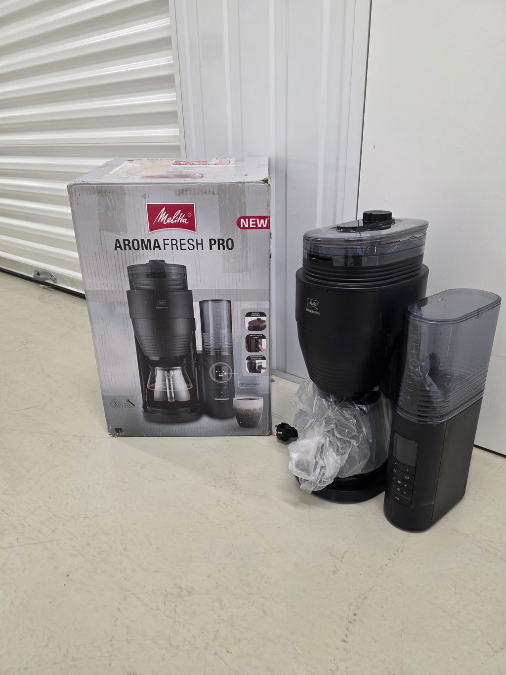 Melitta AromaFresh Glass Pro 1030-01 Coffee Machine