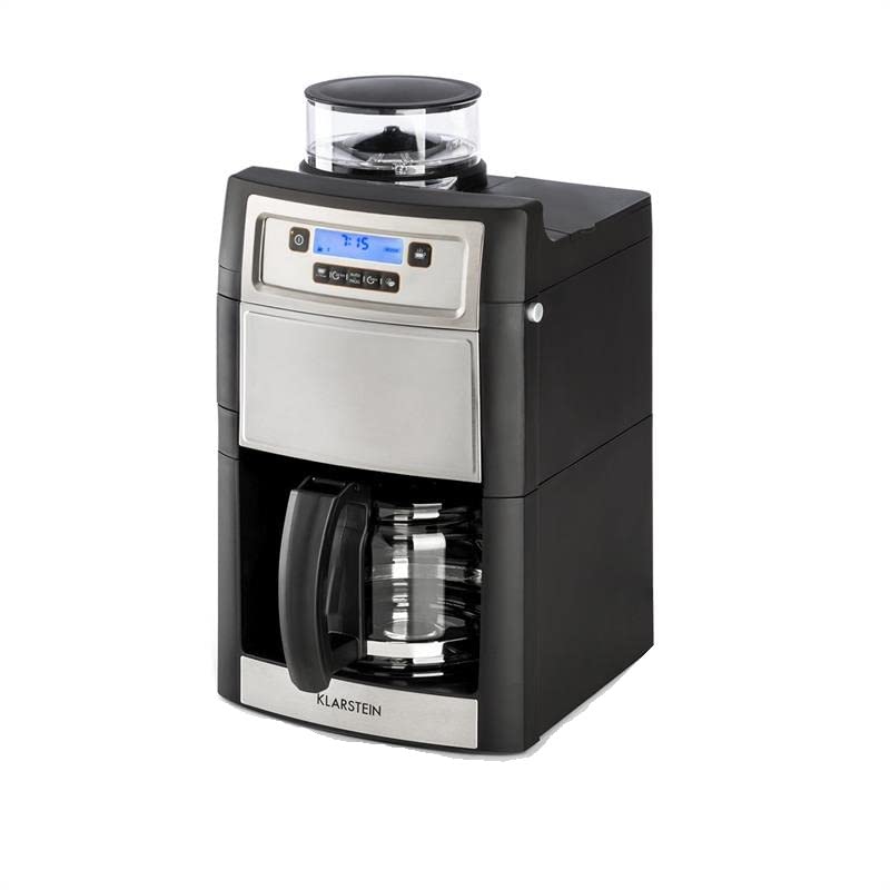 Klarstein Aromatica II Coffee Machine with Grinder — Silver